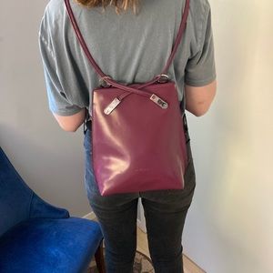 Frederic T Paris convertible backpack/purse